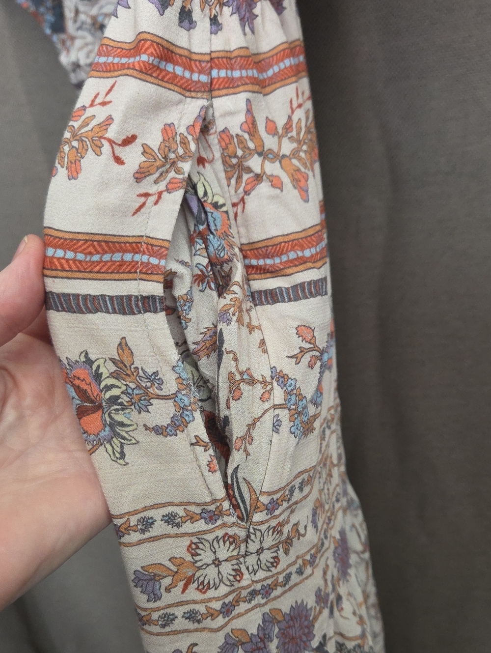 Sundance Tiered Peasant Maki Dress Size XL - Picture 10 of 10